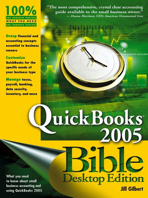 Title details for QuickBooks 2005 Bible by Jill Gilbert Welytok - Available